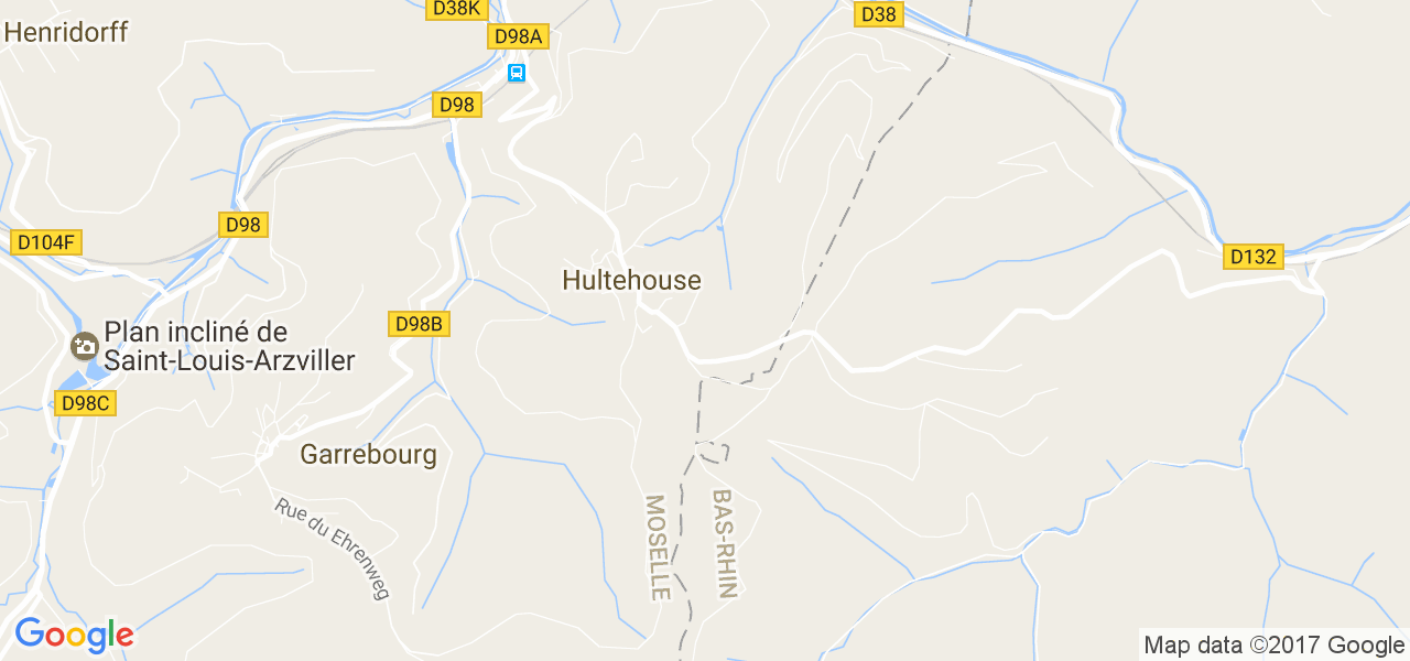 map de la ville de Hultehouse