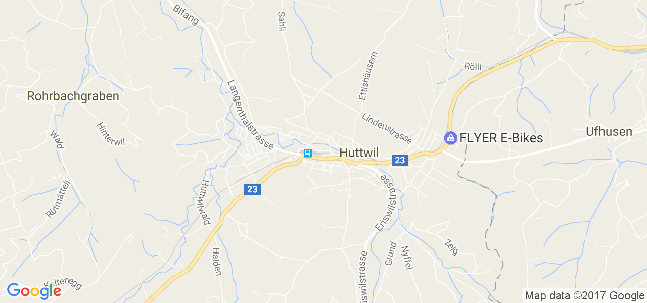 map de la ville de Huttwil