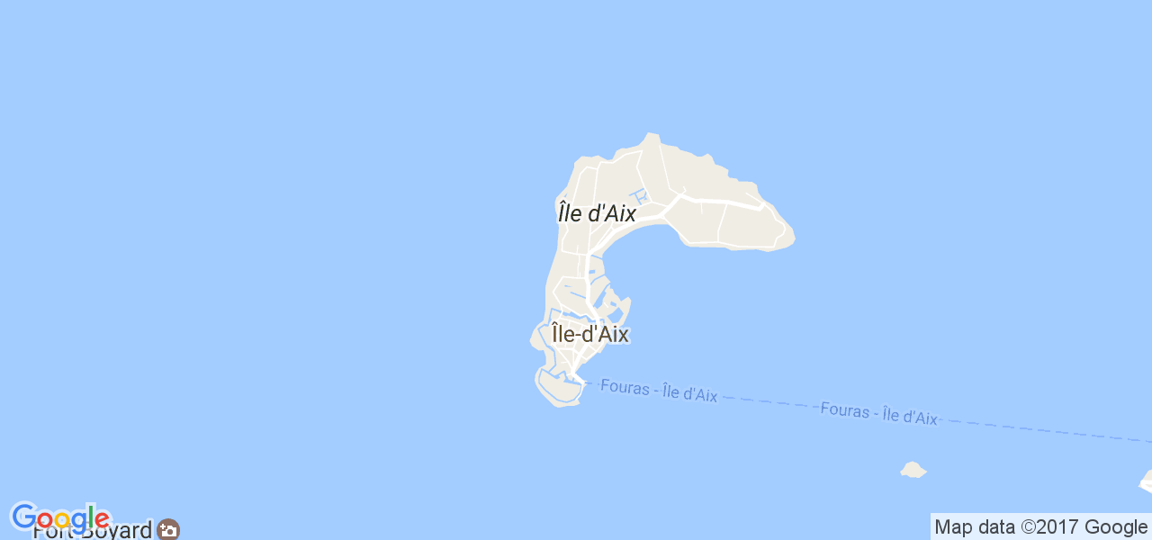 map de la ville de Île-d'Aix