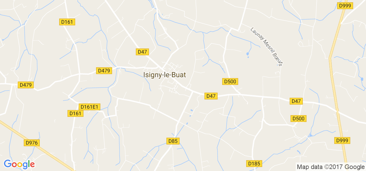 map de la ville de Isigny-le-Buat