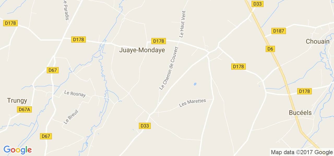 map de la ville de Juaye-Mondaye