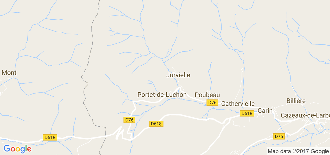 map de la ville de Jurvielle