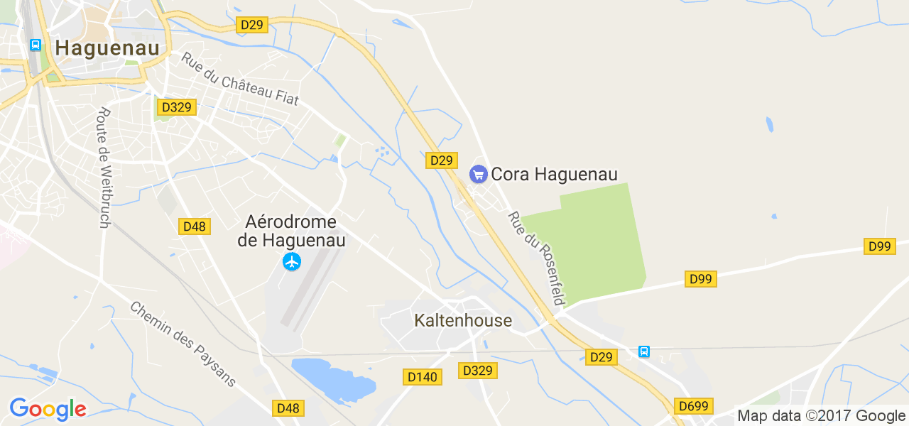 map de la ville de Kaltenhouse