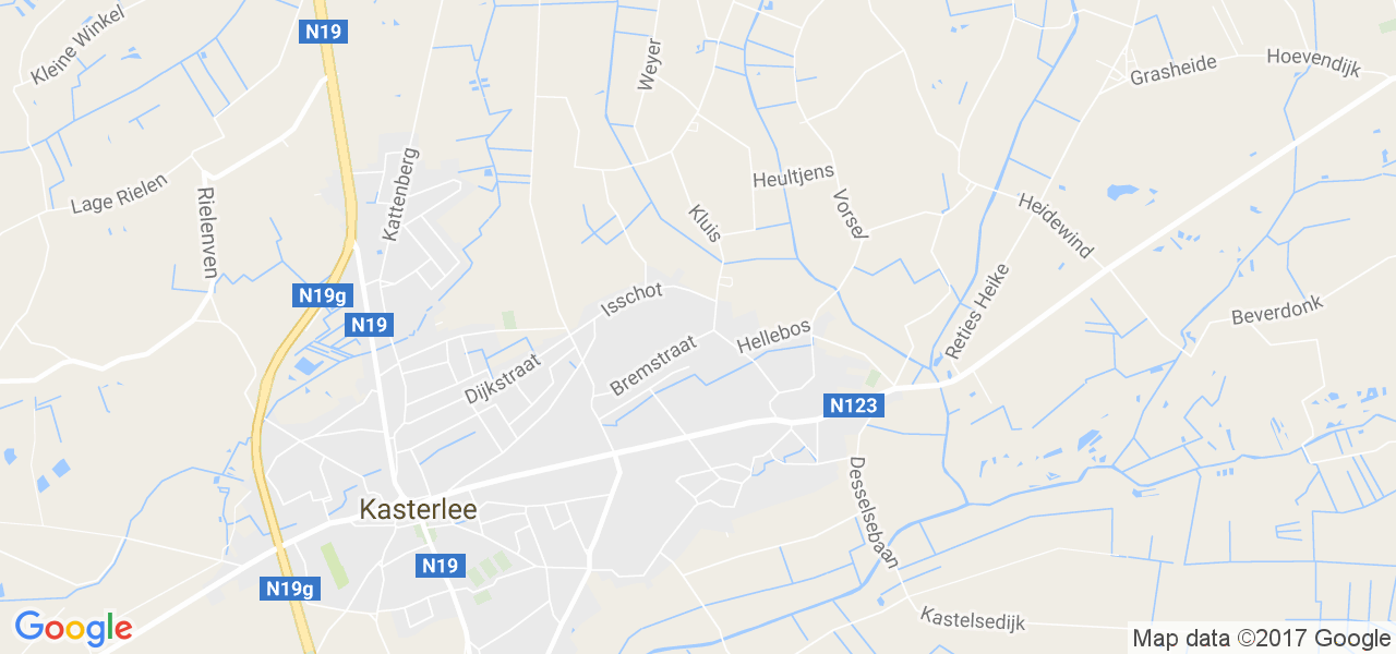 map de la ville de Kasterlee