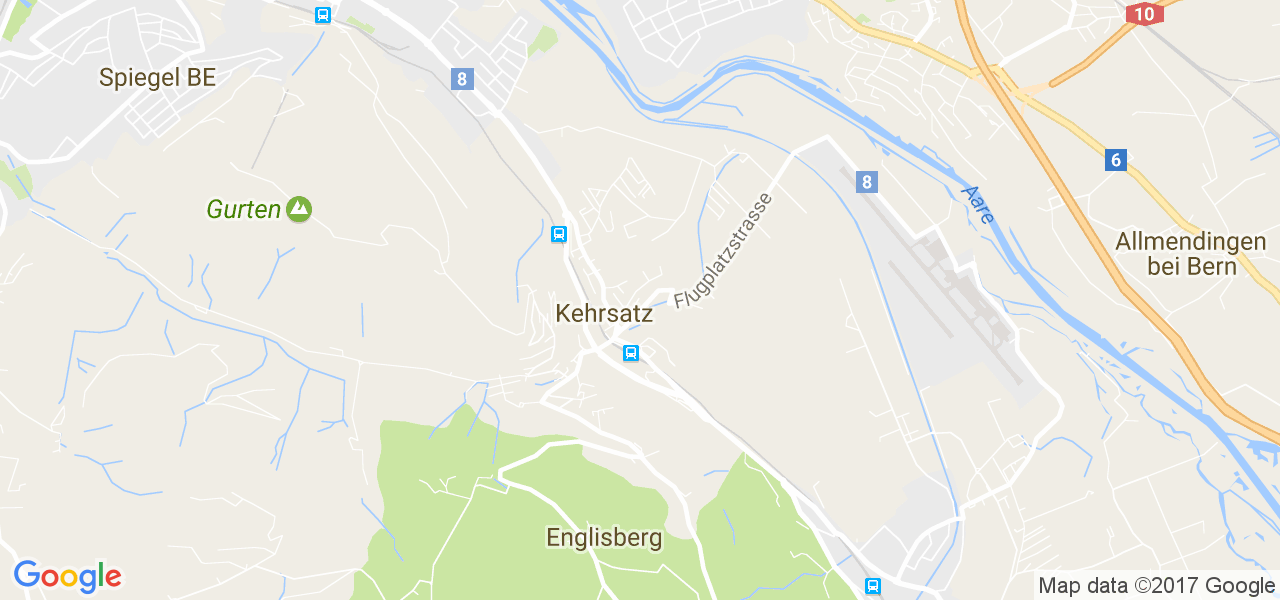 map de la ville de Kehrsatz