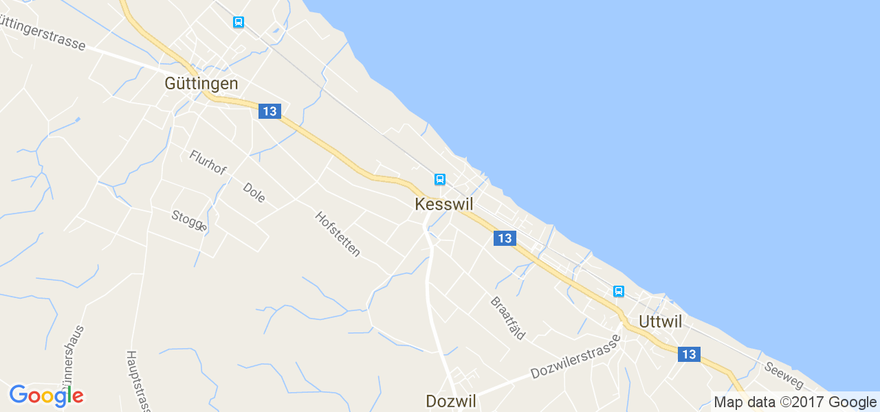 map de la ville de Kesswil