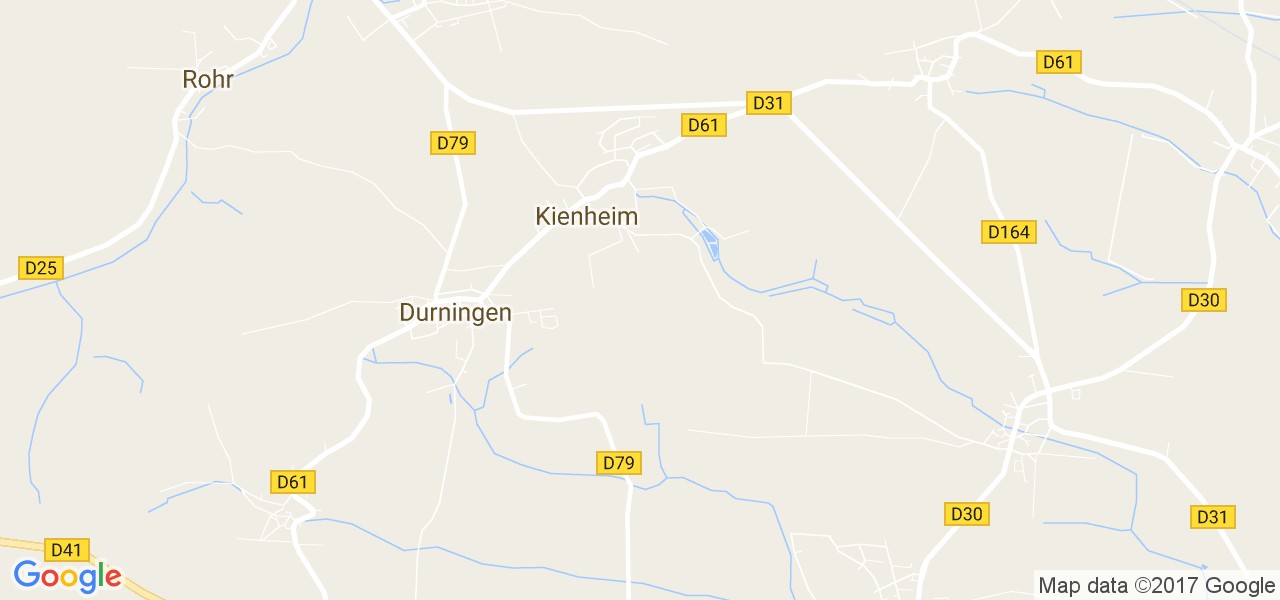 map de la ville de Kienheim