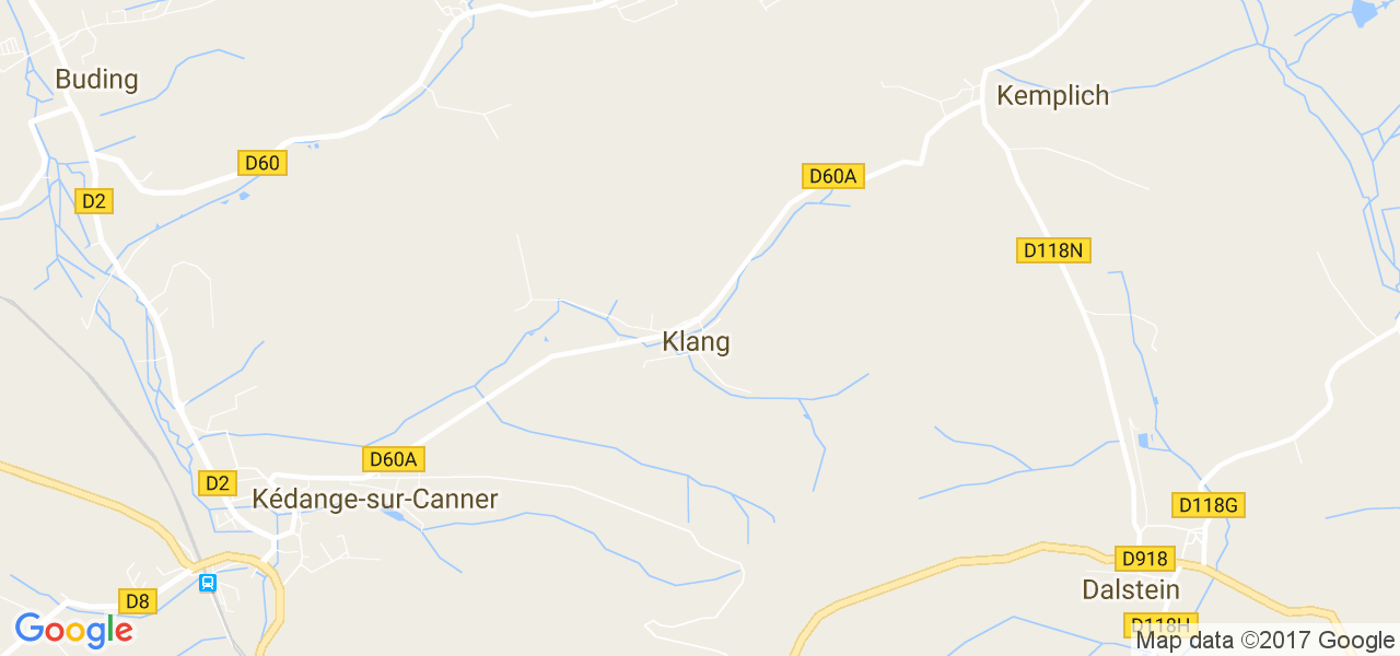 map de la ville de Klang