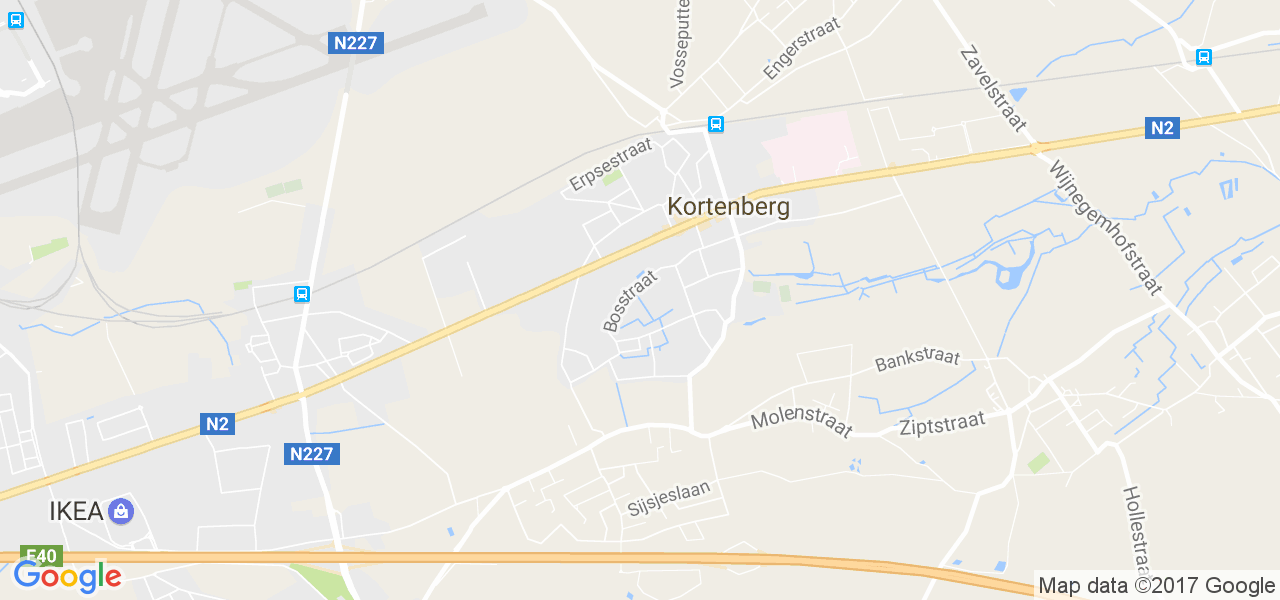 map de la ville de Kortenberg