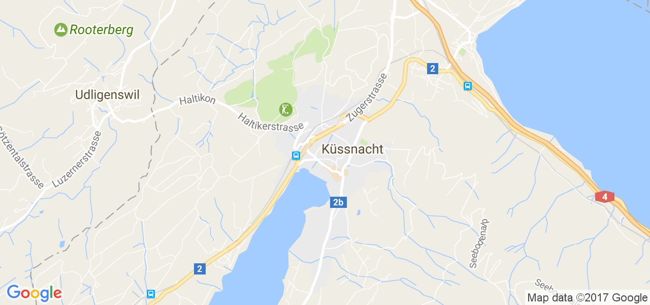 map de la ville de Küssnacht