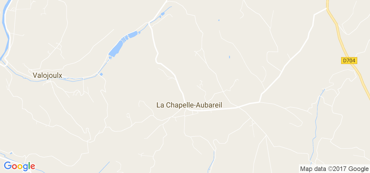 map de la ville de La Chapelle-Aubareil