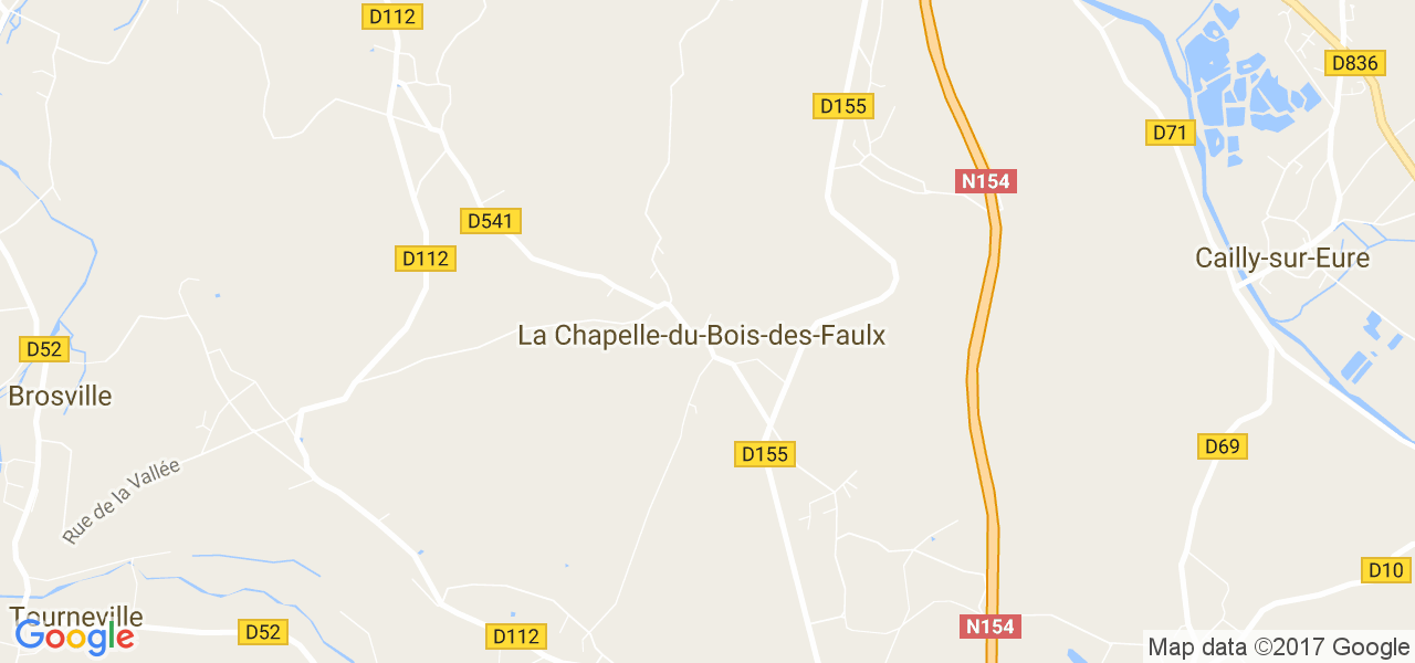 map de la ville de La Chapelle-du-Bois-des-Faulx