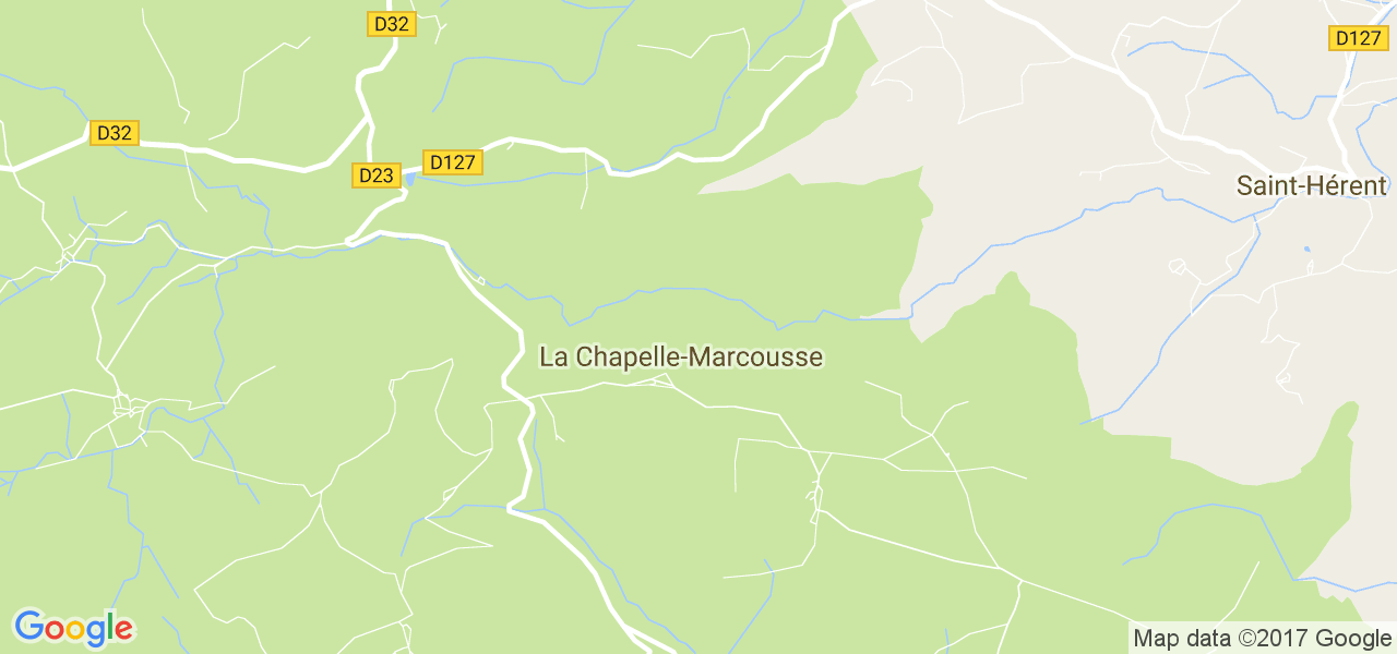 map de la ville de La Chapelle-Marcousse