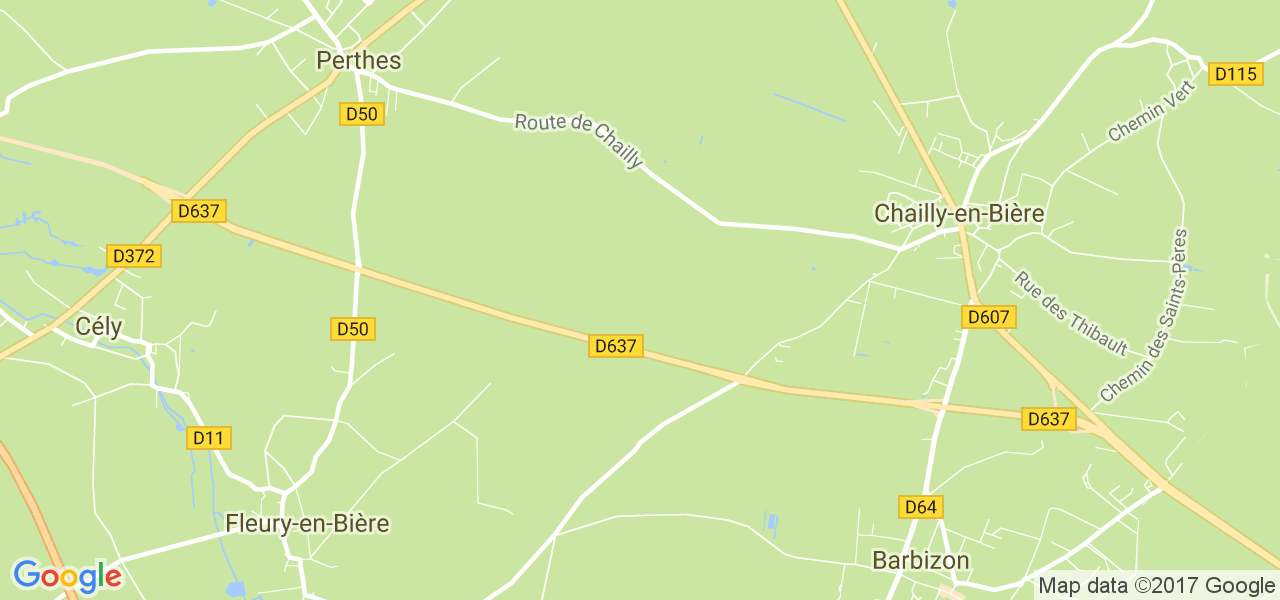 map de la ville de La Chapelle-Neuve