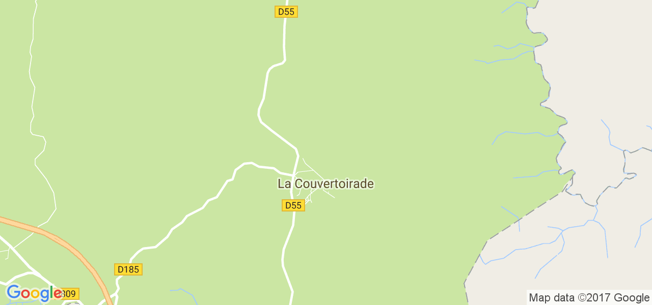 map de la ville de La Couvertoirade