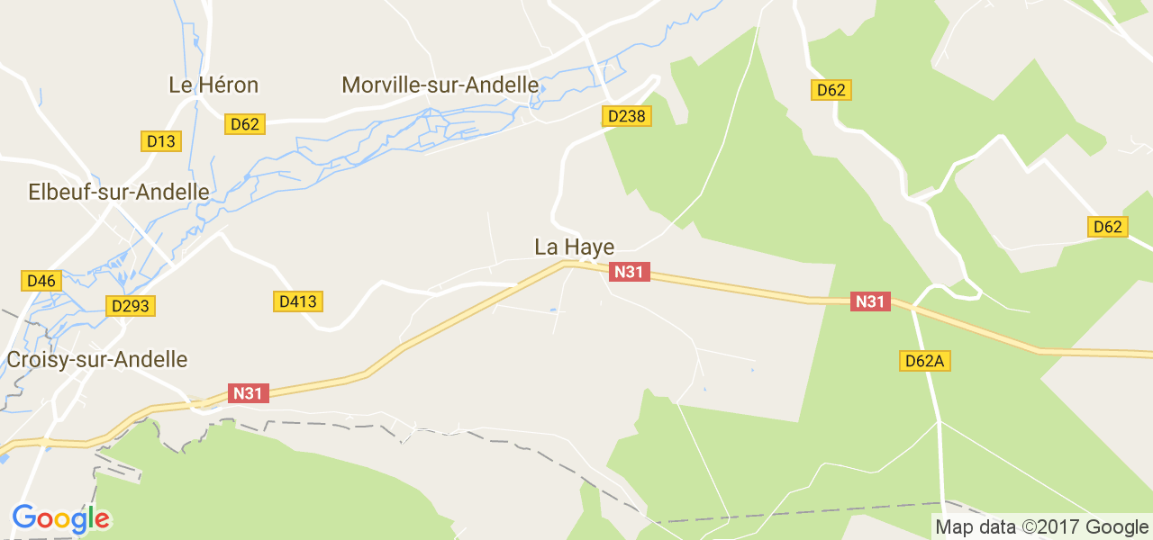 map de la ville de La Haye