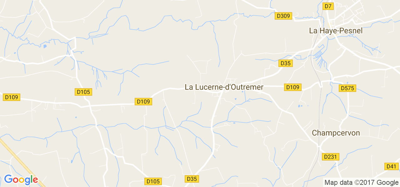 map de la ville de La Lucerne-d'Outremer