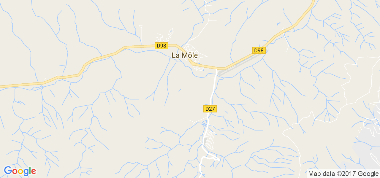 map de la ville de La Môle