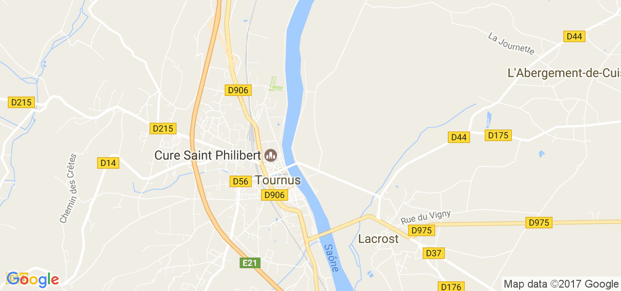 map de la ville de Lacrost