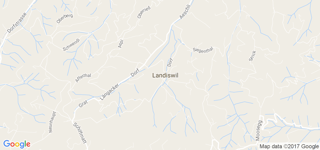 map de la ville de Landiswil