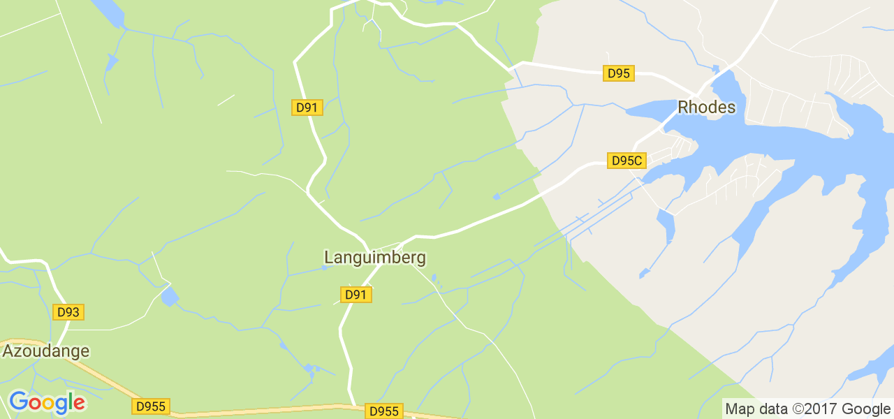 map de la ville de Languimberg