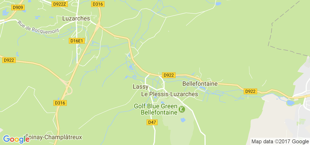 map de la ville de Lassy