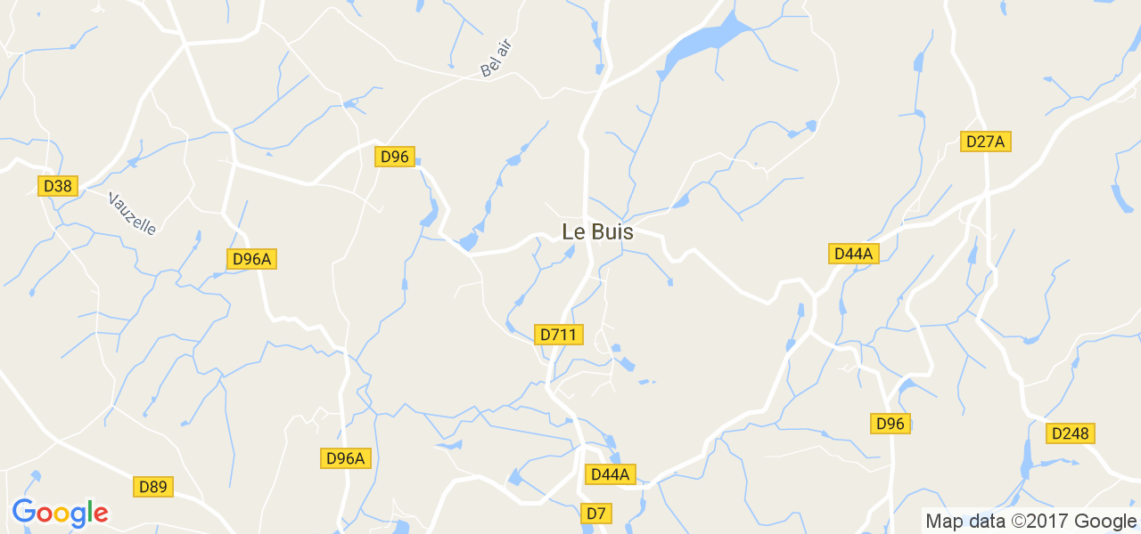 map de la ville de Le Buis