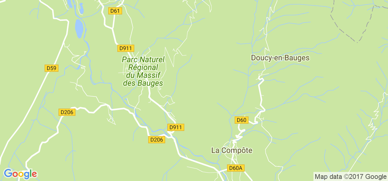 map de la ville de Le Châtelard