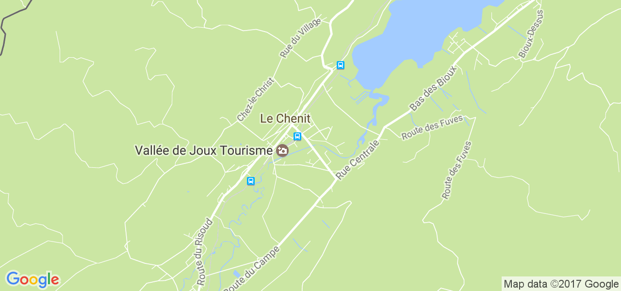 map de la ville de Le Chenit