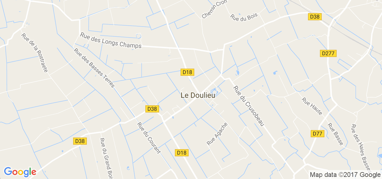 map de la ville de Le Doulieu