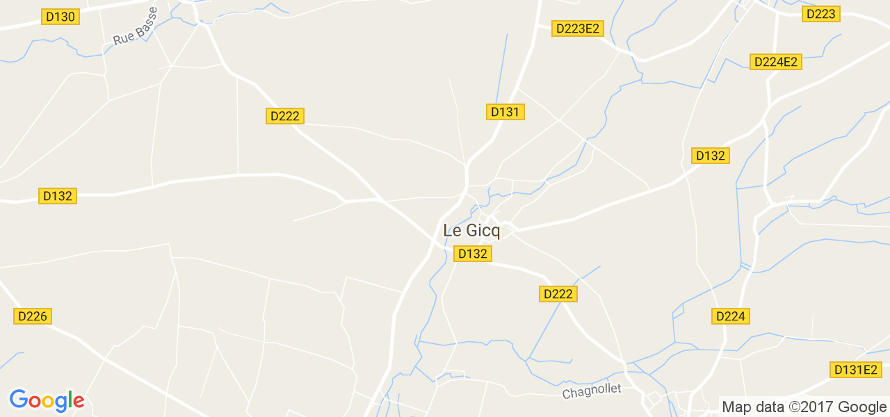 map de la ville de Le Gicq