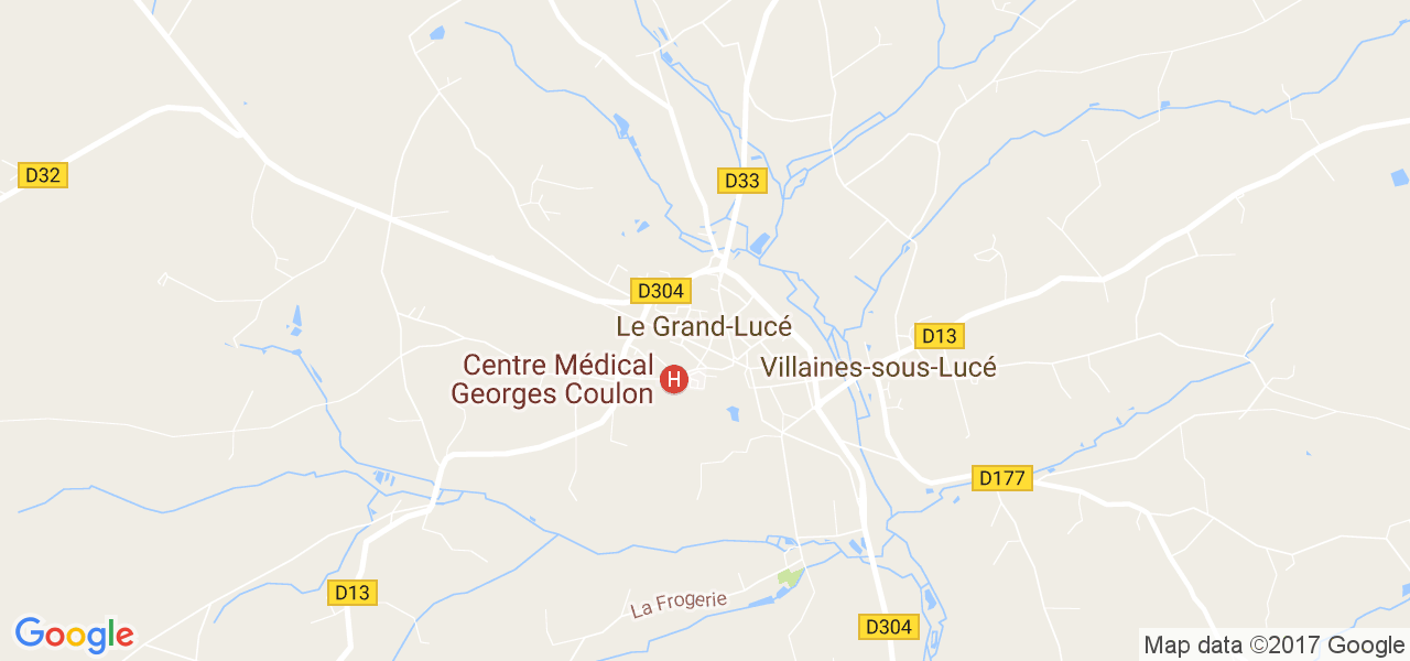 map de la ville de Le Grand-Lucé