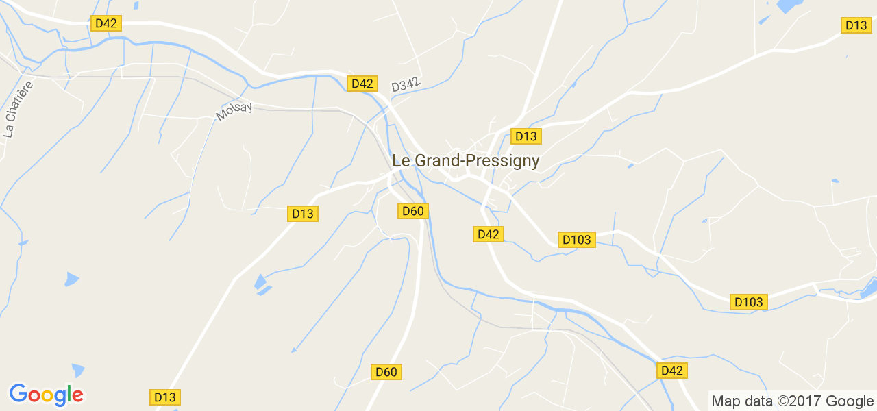 map de la ville de Le Grand-Pressigny