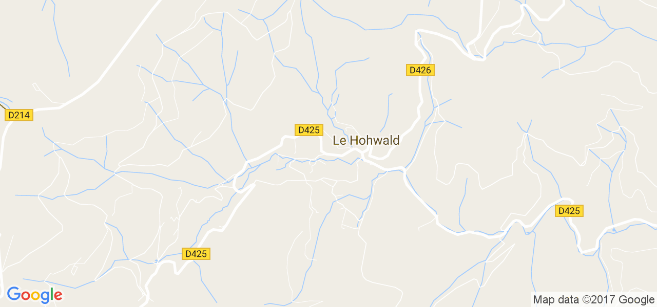 map de la ville de Le Hohwald