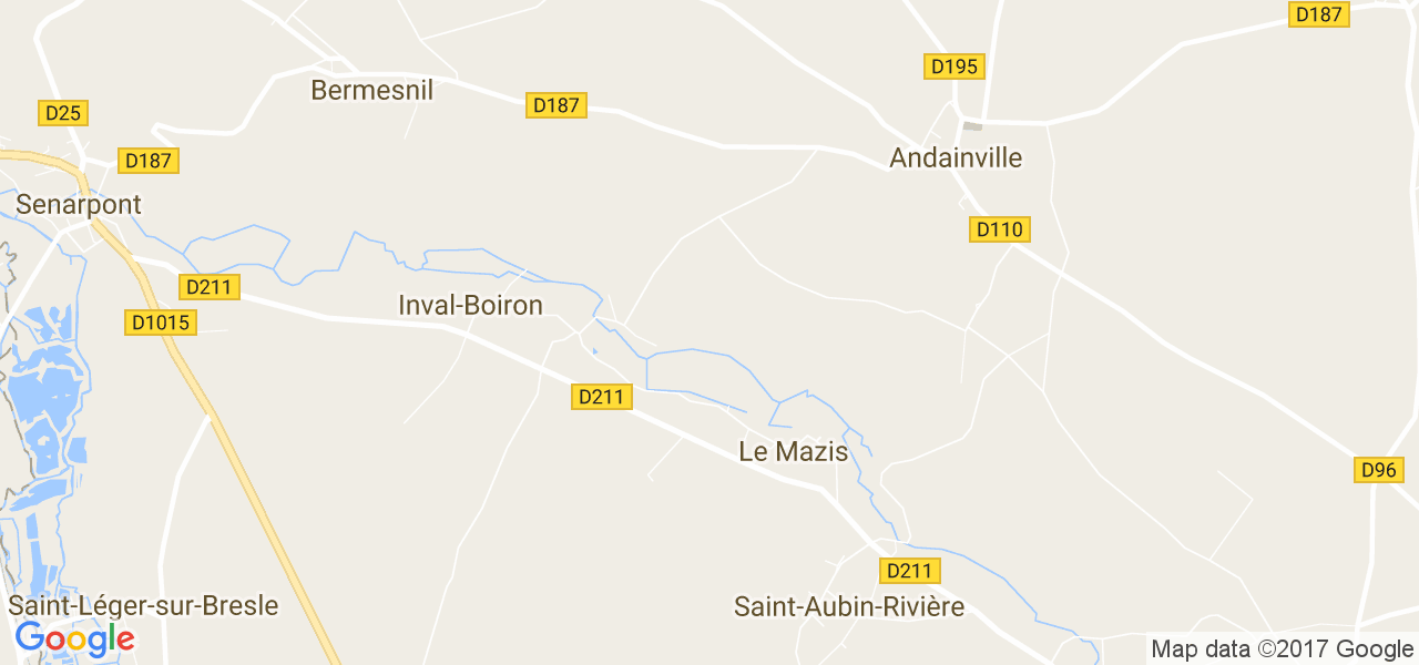 map de la ville de Le Mazis