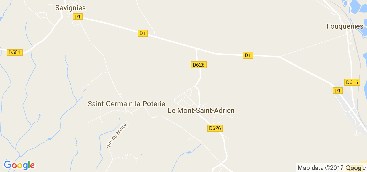 map de la ville de Le Mont-Saint-Adrien