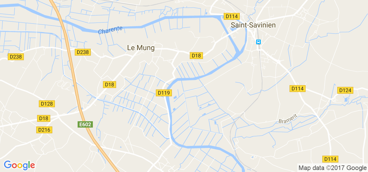 map de la ville de Le Mung