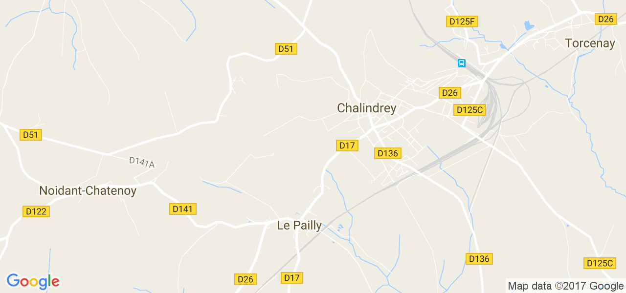 map de la ville de Le Pailly