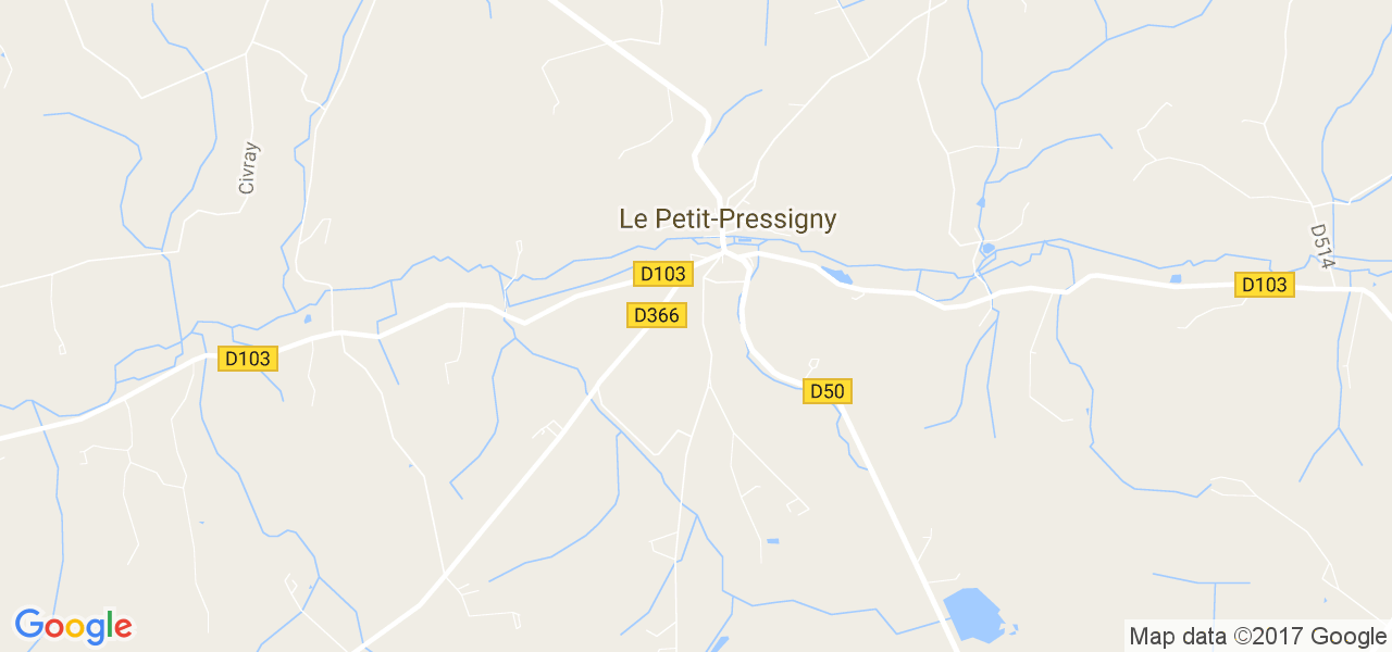 map de la ville de Le Petit-Pressigny