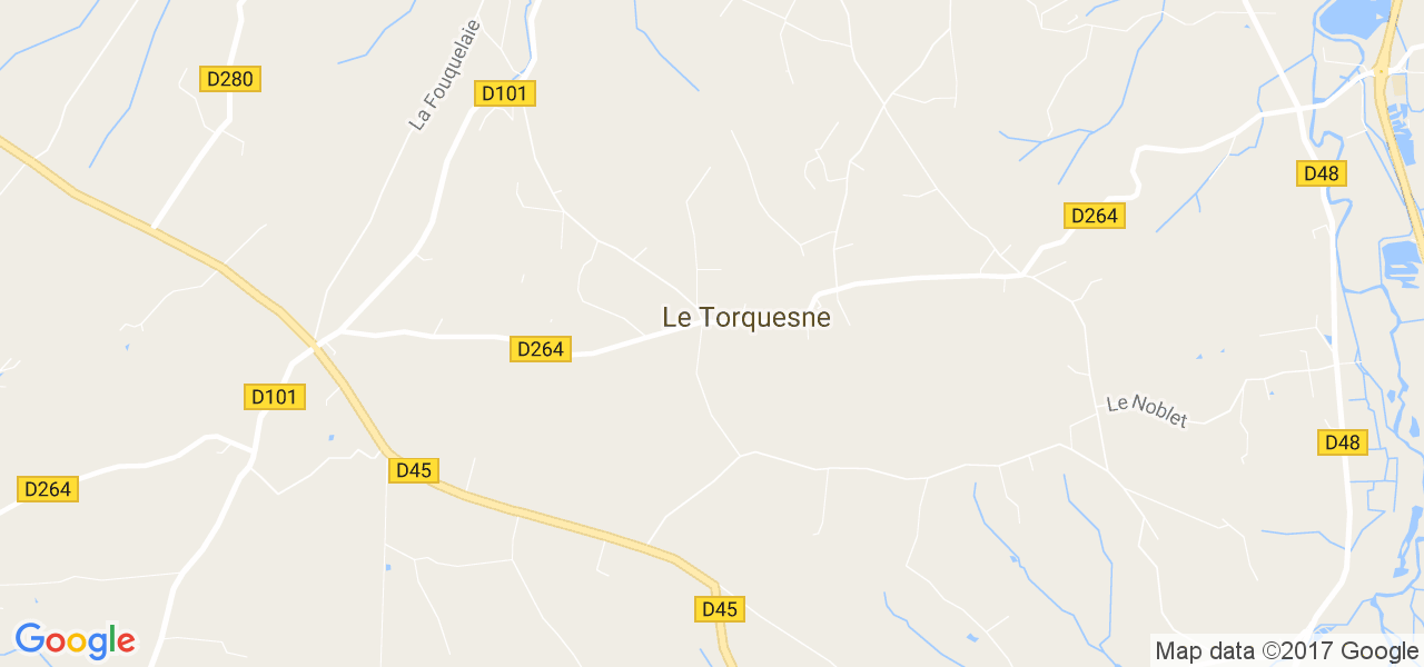 map de la ville de Le Torquesne