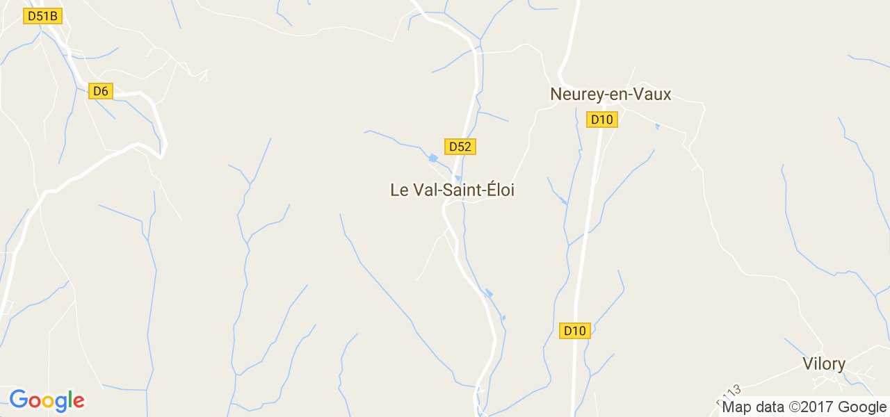 map de la ville de Le Val-Saint-Éloi