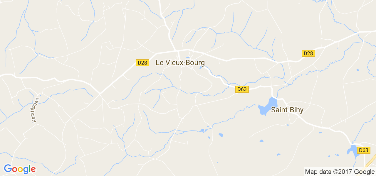 map de la ville de Le Vieux-Bourg