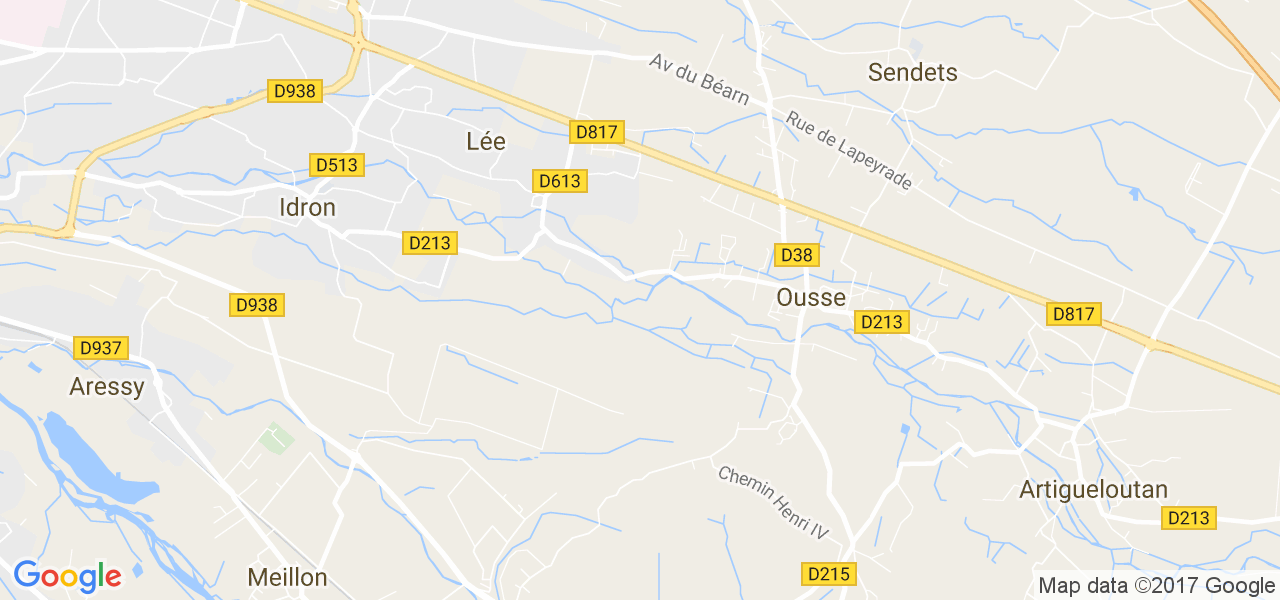 map de la ville de Lée