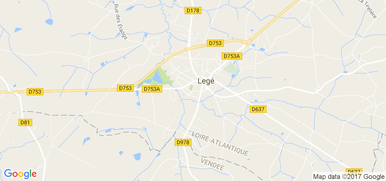 map de la ville de Lège