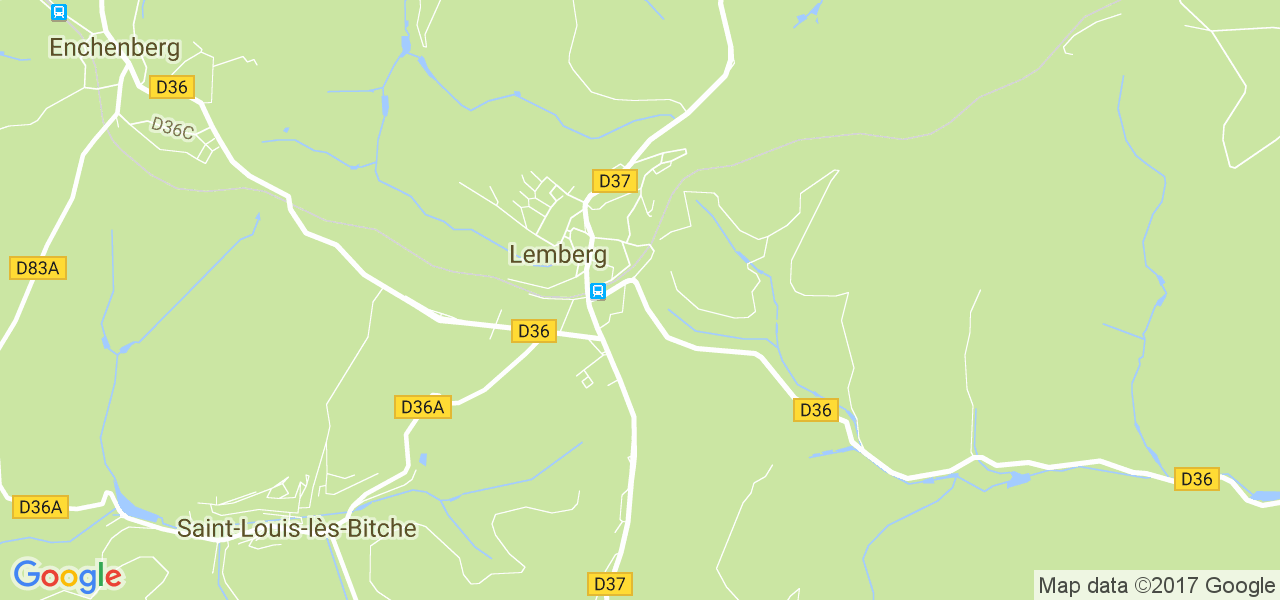 map de la ville de Lemberg