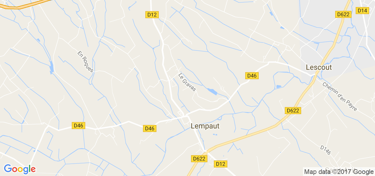 map de la ville de Lempaut