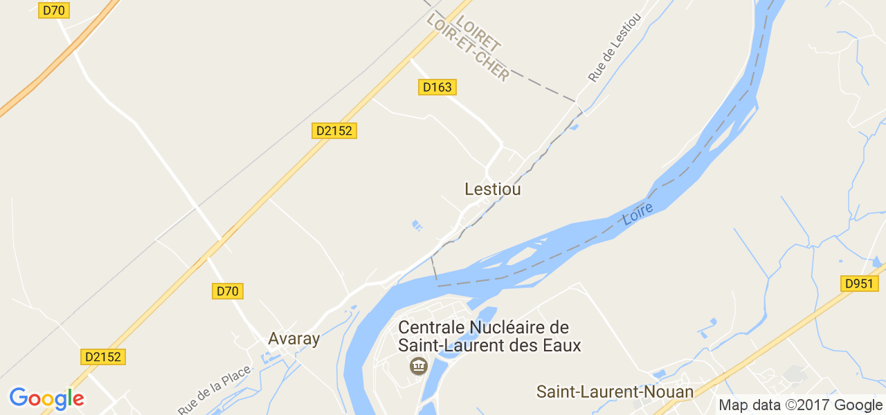 map de la ville de Lestiou