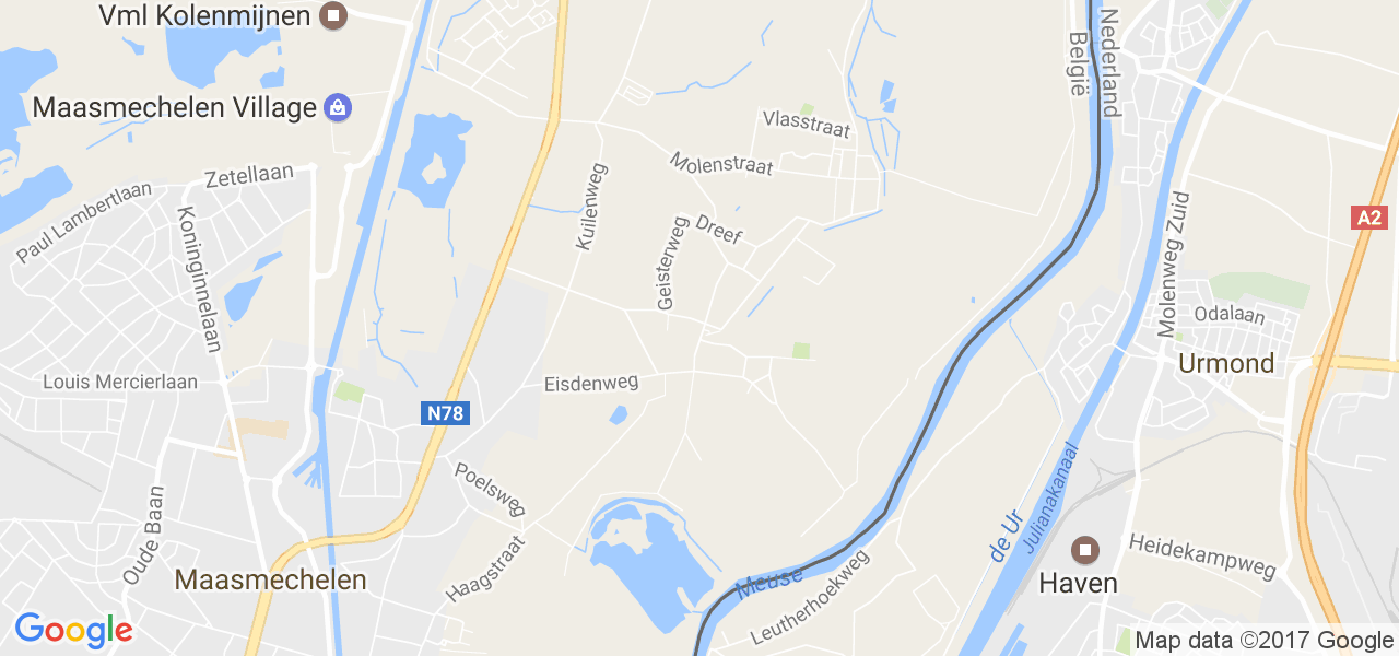 map de la ville de Leut