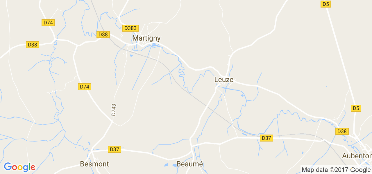 map de la ville de Leuze