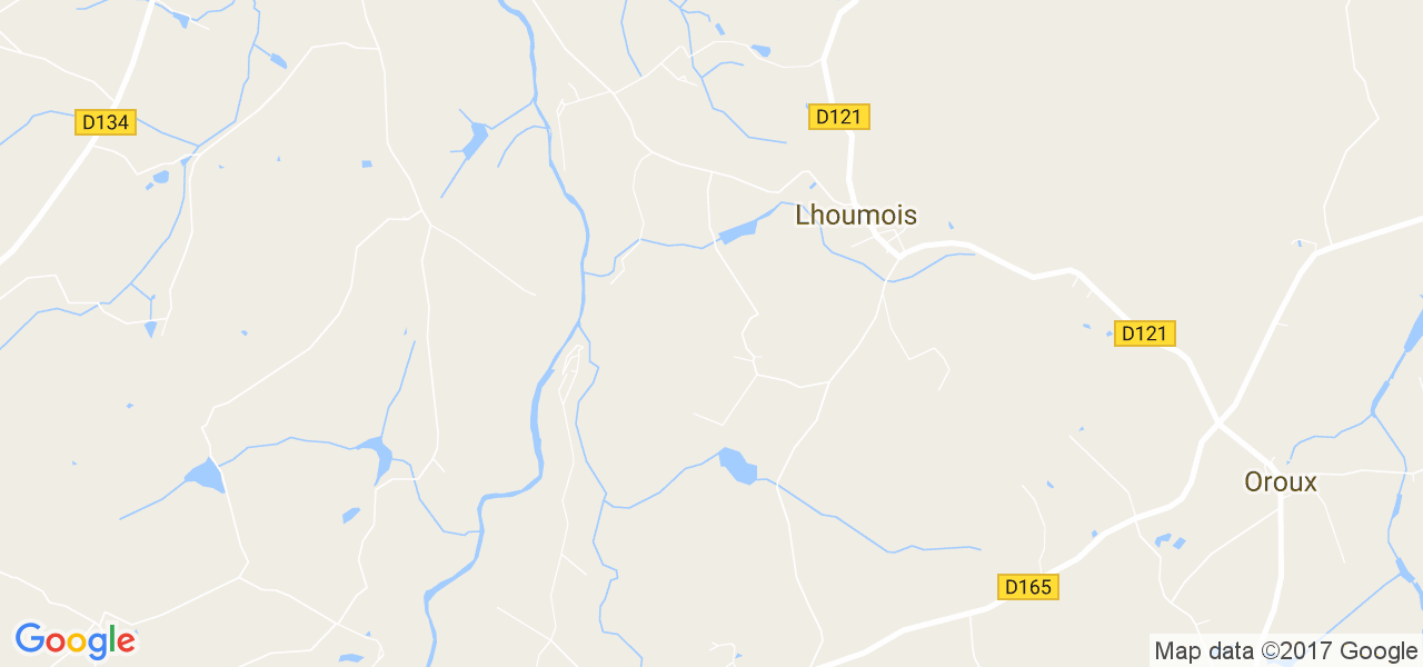 map de la ville de Lhoumois